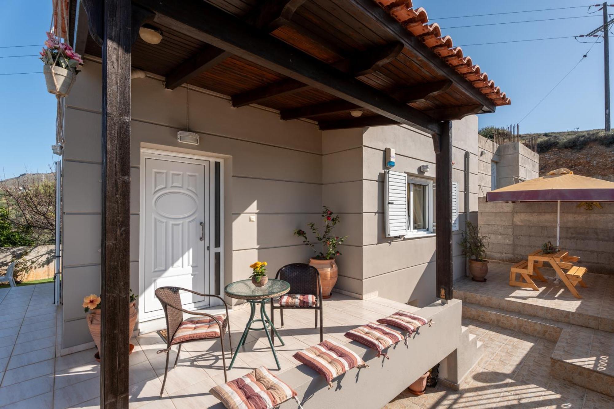 Niki'S House Villa Gournes Gouvon ภายนอก รูปภาพ