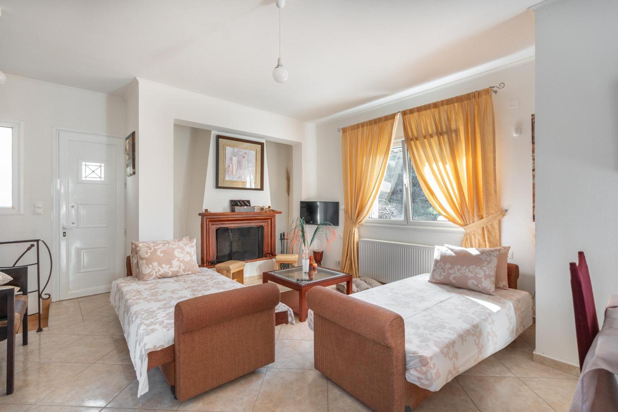 Niki'S House Villa Gournes Gouvon ภายนอก รูปภาพ