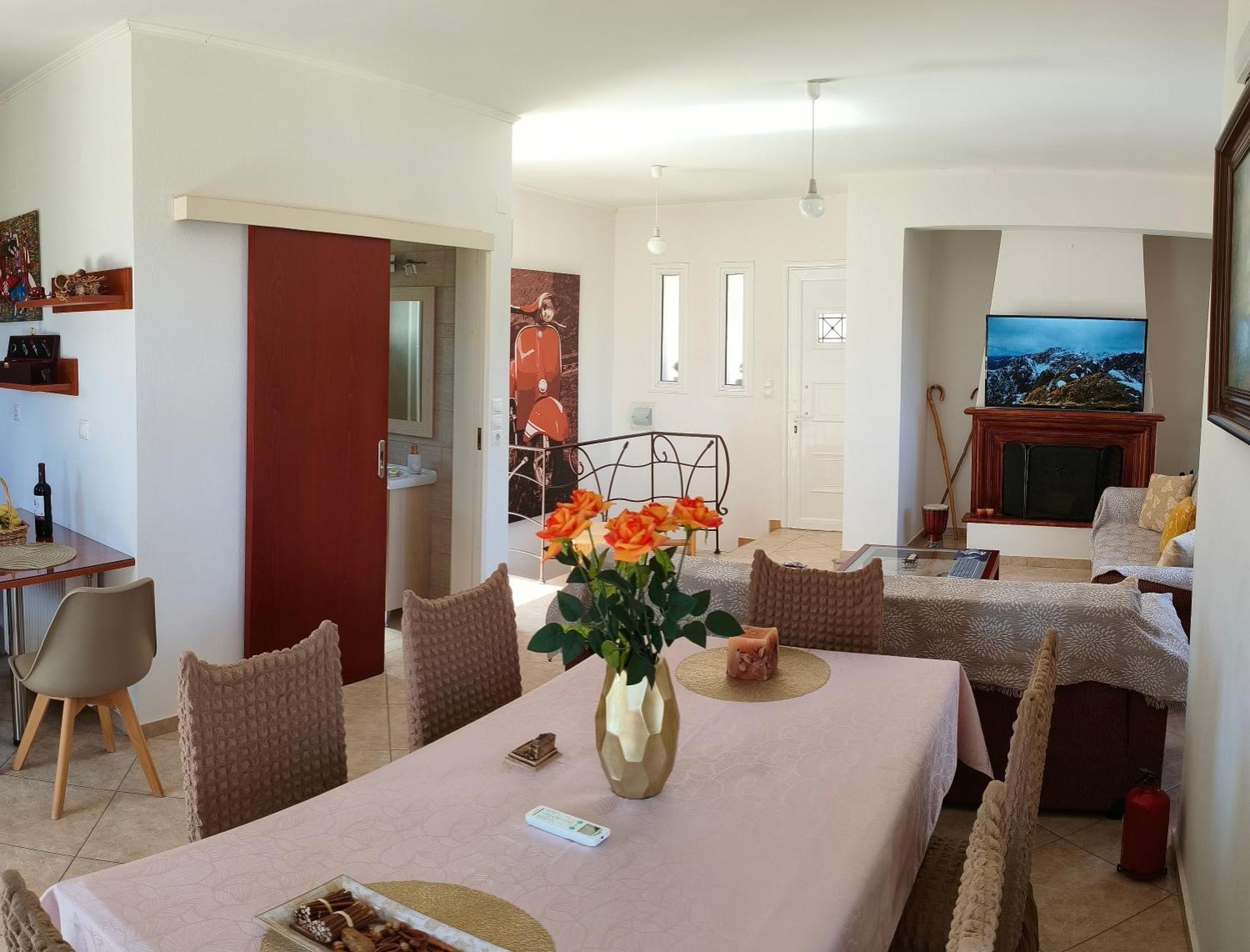 Niki'S House Villa Gournes Gouvon ภายนอก รูปภาพ